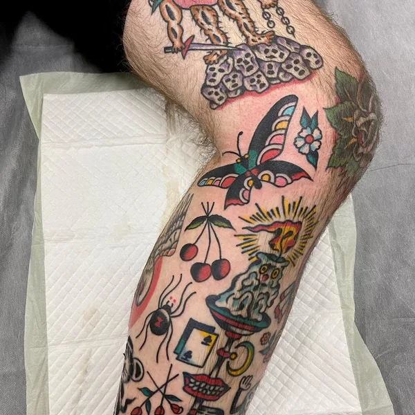 Традиционная tattoo by Tai Haiwei in Shanghai