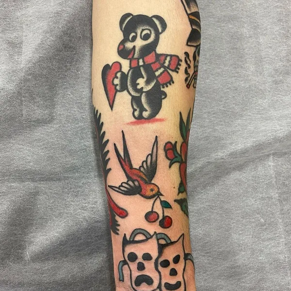 Традиционная tattoo by Tai Haiwei in Shanghai