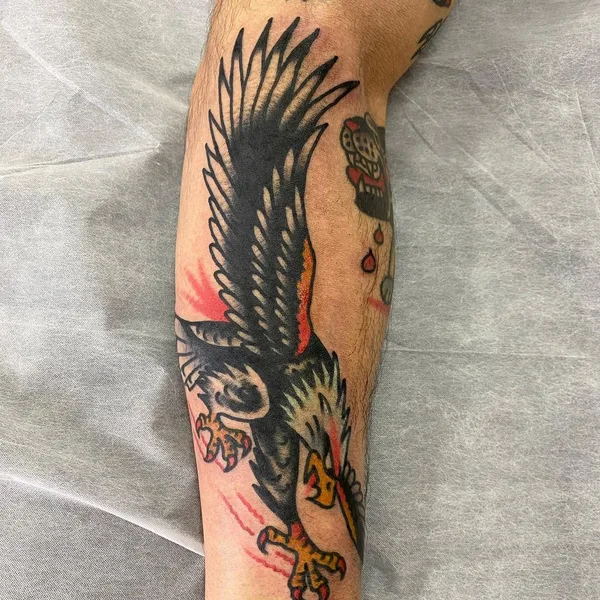 Традиционная tattoo by Tai Haiwei in Shanghai