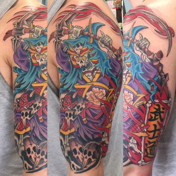 Color tattoo by Kirk Sheppard in Penticton