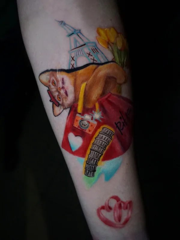 color illustrative татуировка на forearm #55049 | Тату мастер Галина Фиопентова