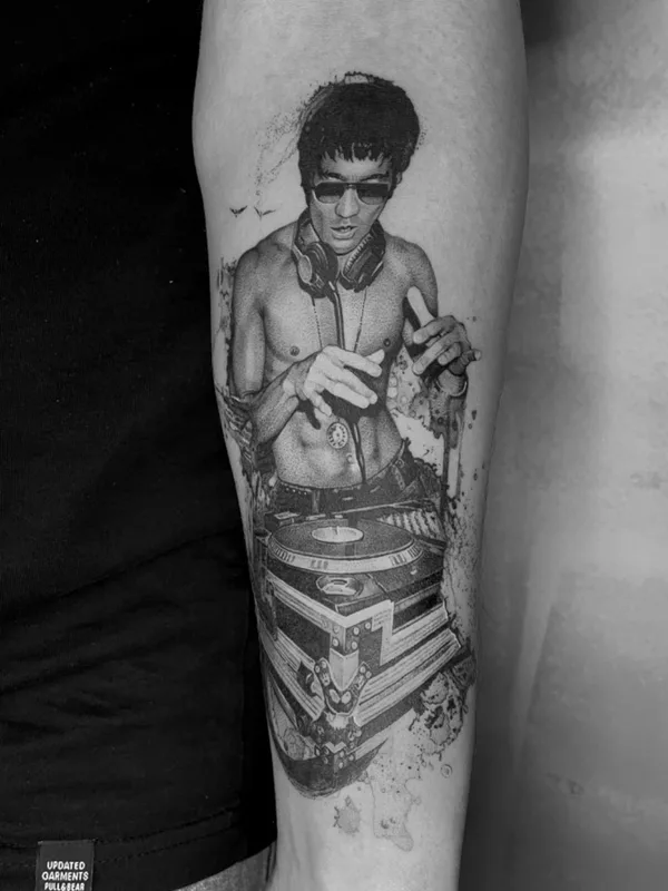 black and grey realism tattoo on forearm #69722 | Tattoo Artist Inkdeology