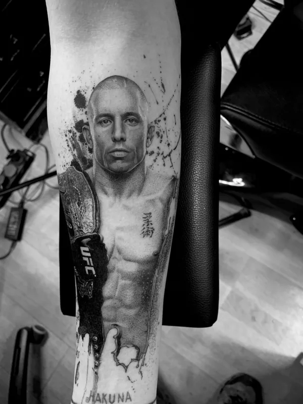 male black and grey black and grey tattoo on forearm #69727 | Tattoo Artist Inkdeology