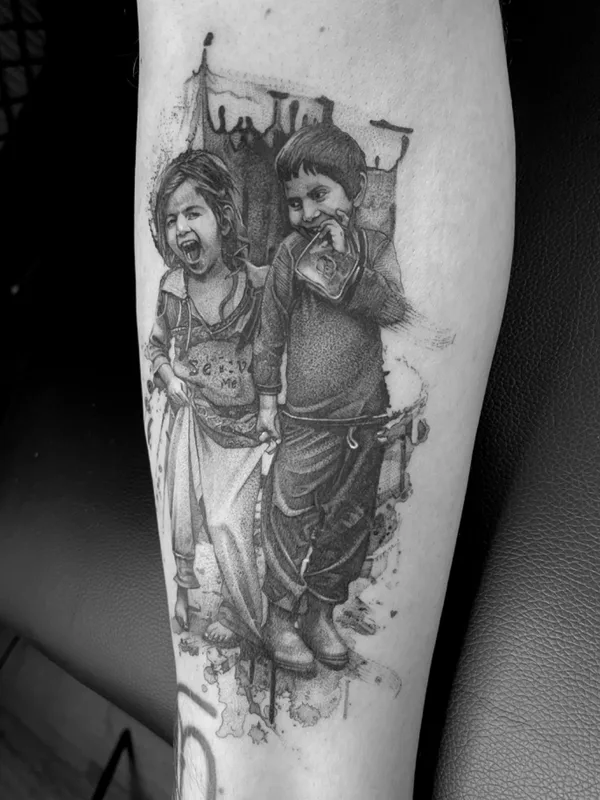 black and grey realism tattoo on forearm #69723 | Tattoo Artist Inkdeology