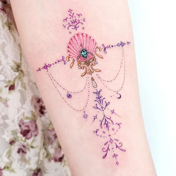 Женская tattoo by Solar in Seoul