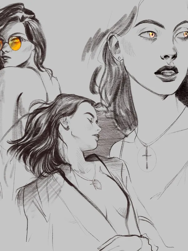 female black and grey sketch татуировка на not tattoo #41477 | Тату мастер Lokshyna Olha