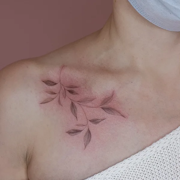 Ornamental tattoo by Элеонора Джен in Saint Petersburg