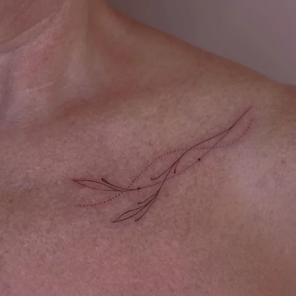 Ornamental tattoo by Элеонора Джен in Saint Petersburg