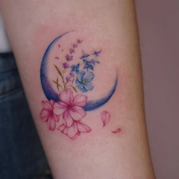 Ornamental tattoo by Элеонора Джен in Saint Petersburg