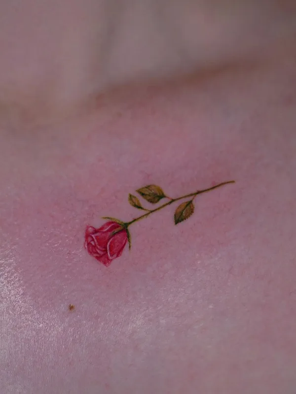 color botanic Tatuagem em chest #57135 | Tatuador Элеонора Джен
