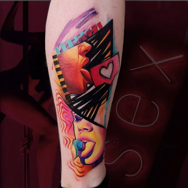 Author's Style tattoo by Svetlana Shamber in Калининград