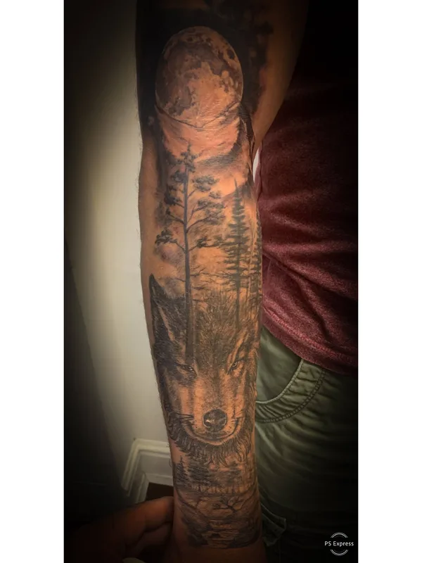 black and grey realism татуировка на forearm #32210 | Тату мастер Gera Mora
