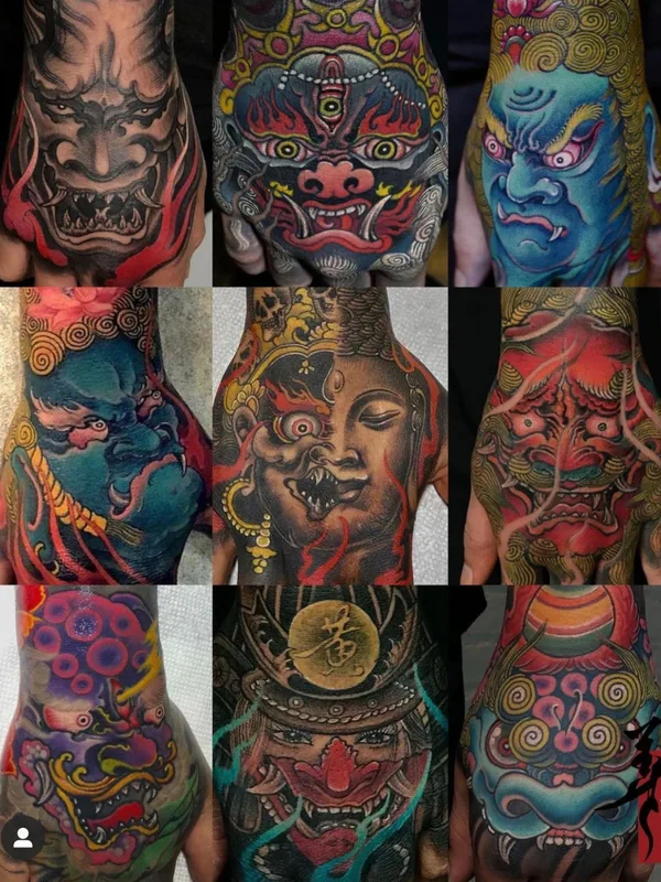 color japanese tattoo on hand #73018 | Tattoo Artist CJ Cai Nan