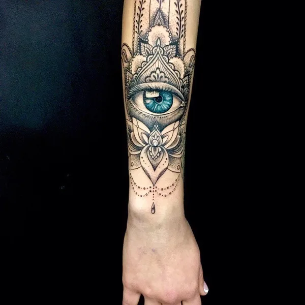 Watercolor tattoo by Ananga in Tbilisi