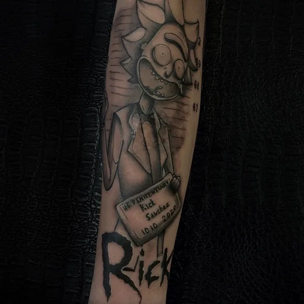 Horror tattoo by Алексей Вакулов in Раменское