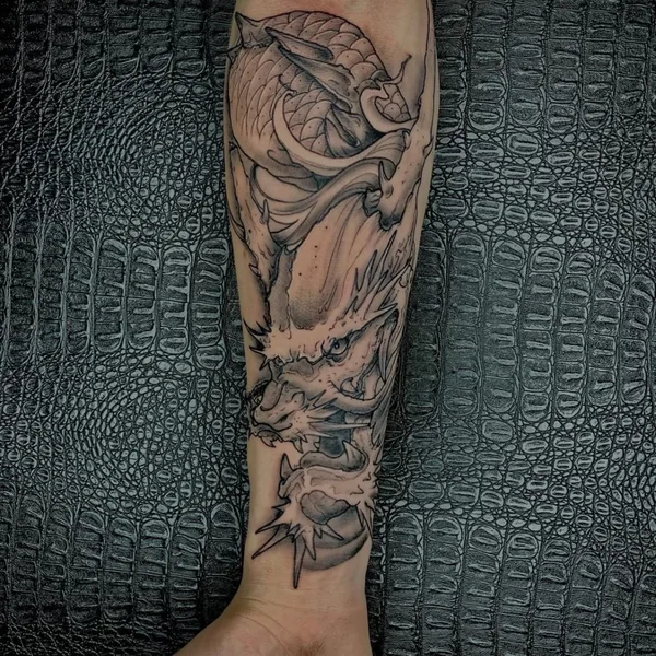 Horror tattoo by Алексей Вакулов in Раменское