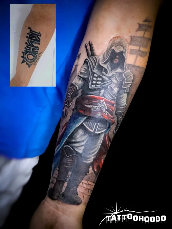 color realism tattoo on forearm #73806 | Tattoo Artist Evgeniy Gobuzov