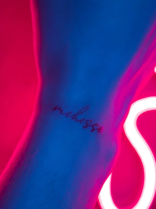 black lettering татуировка на wrist #73807 | Тату мастер ASH Tattoo