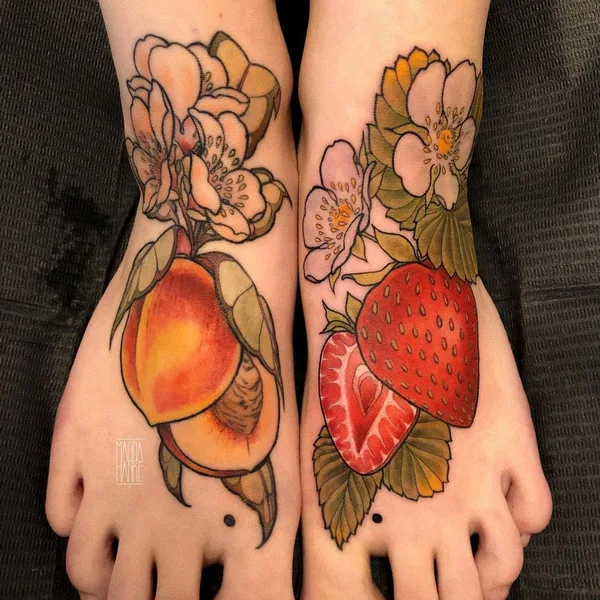 Neo Traditional tattoo by Magda Hanke in Hamburg