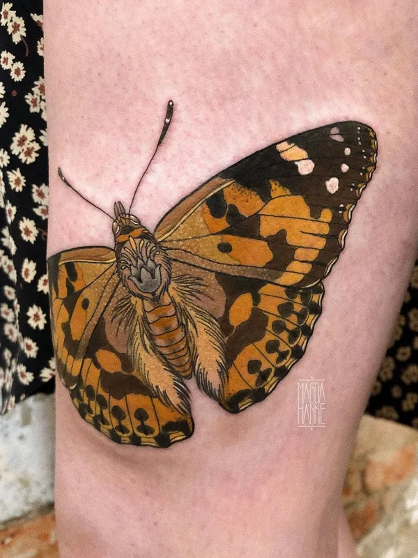 color realism Tatuaggio su thigh #42964 | Tatuatore Magda Hanke