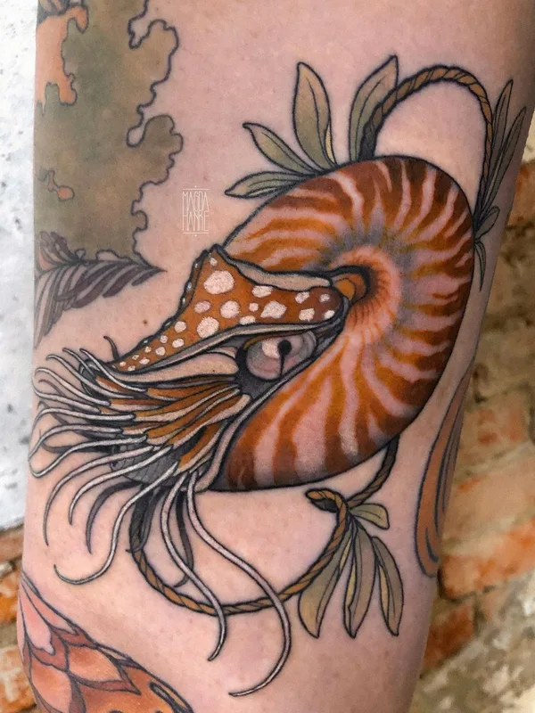 color illustrative Tatuaggio su forearm #42959 | Tatuatore Magda Hanke
