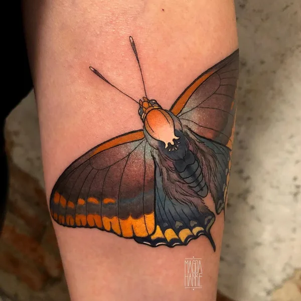 Neo Traditional tattoo by Magda Hanke in Hamburg