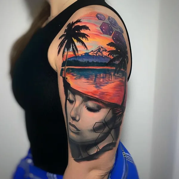 Realism tattoo by Reese Hilburn in Solana Beach
