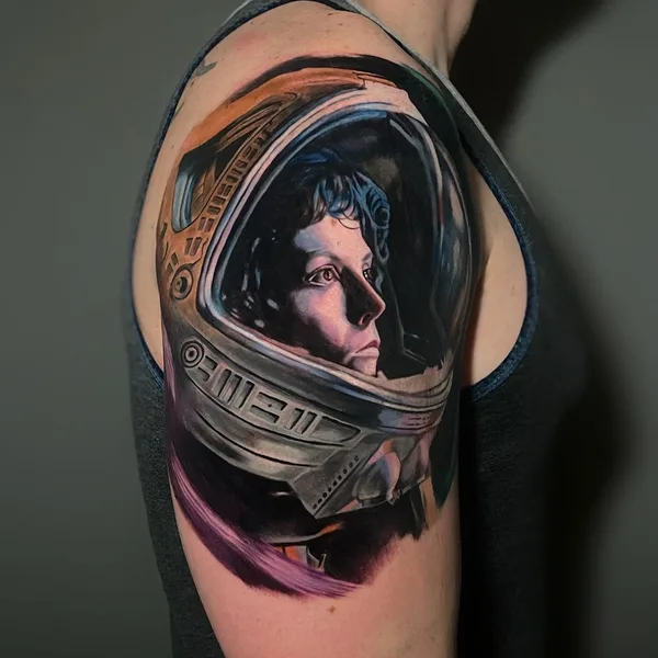 Realism tattoo by Reese Hilburn in Solana Beach