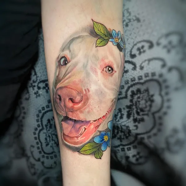 Realism tattoo by Reese Hilburn in Solana Beach