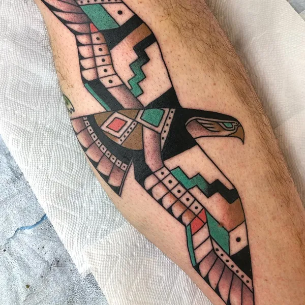 Traditional tattoo by Shitneck Jones in Portland