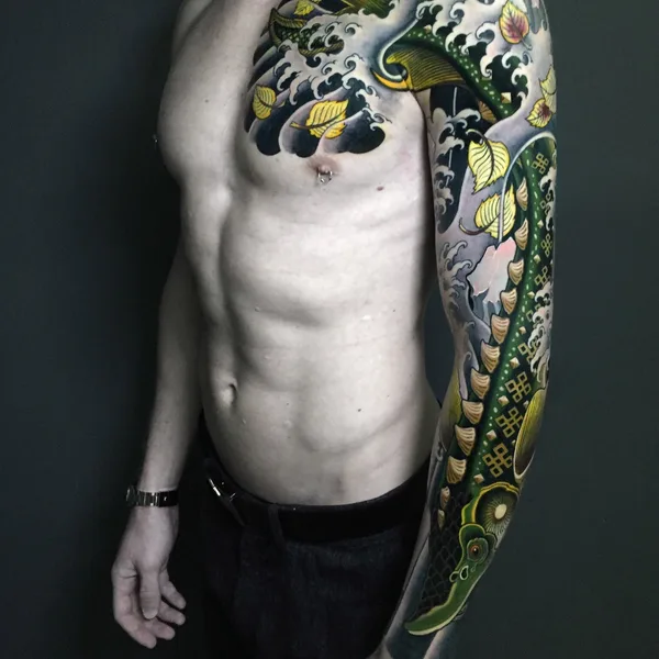 Author's Style tattoo by Pavlik Gusarov in Saint Petersburg