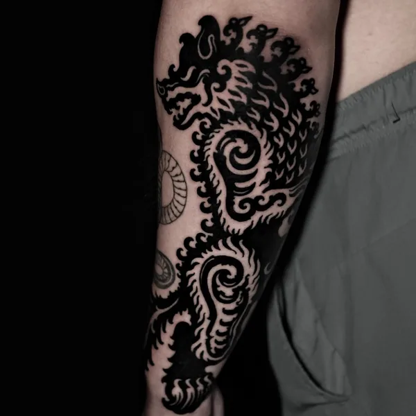 Author's Style tattoo by Pavlik Gusarov in Saint Petersburg