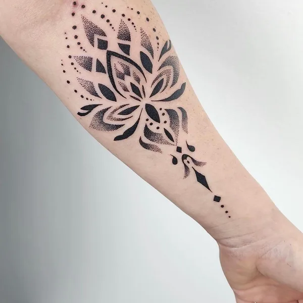 Dotwork tattoo by Naira Dots in Las Vegas