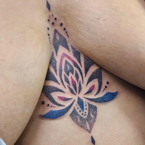 Dotwork tattoo by Naira Dots in Las Vegas