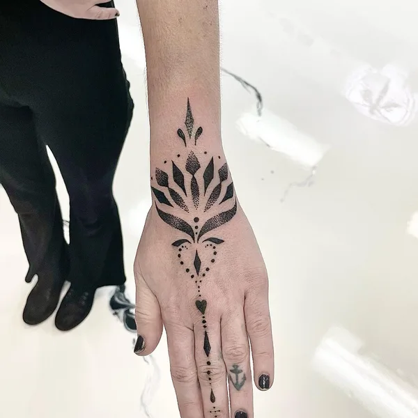 Dotwork tattoo by Naira Dots in Las Vegas