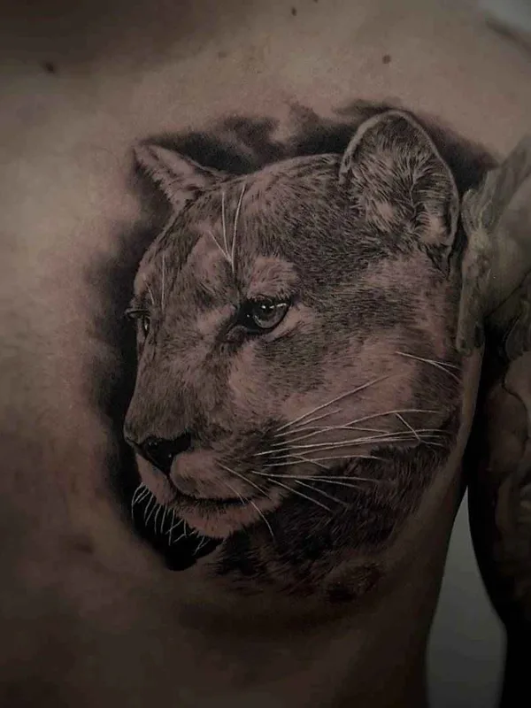 black and grey realism татуировка на chest #9274 | Тату мастер Csörsz Pèter (Casper)