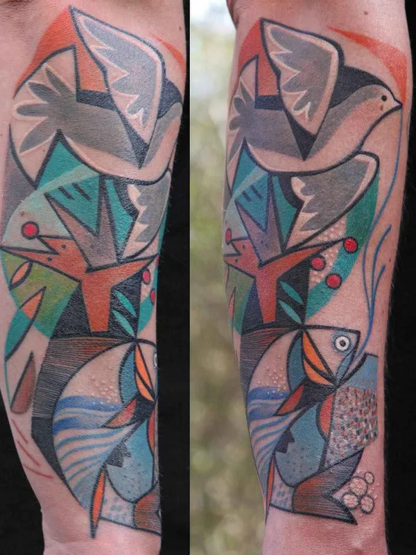 Author's Style tattoo by Peter Aurisch in Berlin