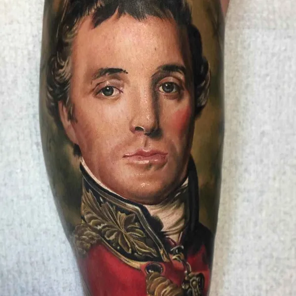 Портретная tattoo by Ben Kaye in Orewa