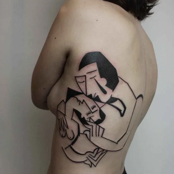 Author's Style tattoo by Peter Aurisch in Berlin