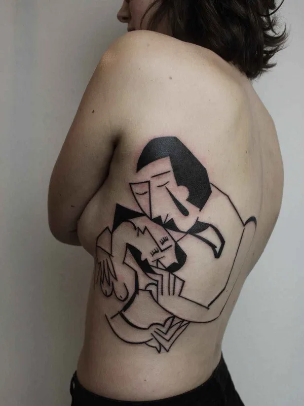Author's Style tattoo by Peter Aurisch in Berlin