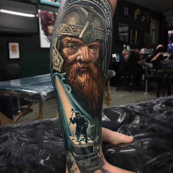 Портретная tattoo by Ben Kaye in Orewa