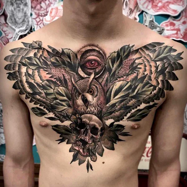 Скетч tattoo by Varo Tattooer in Seoul