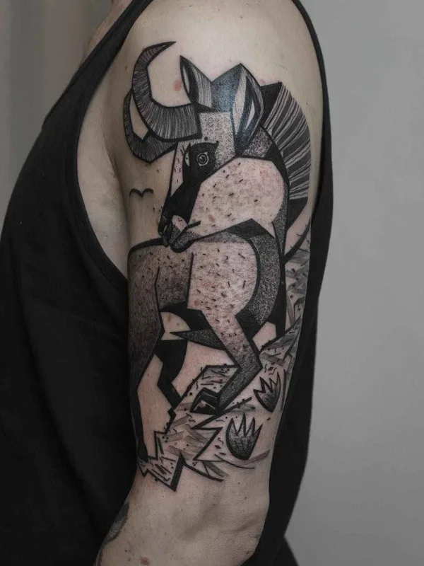 Author's Style tattoo by Peter Aurisch in Berlin