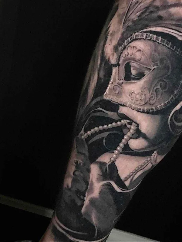 black and grey realism tattoo on forearm #9546 | Tattoo Artist Ben Thomas