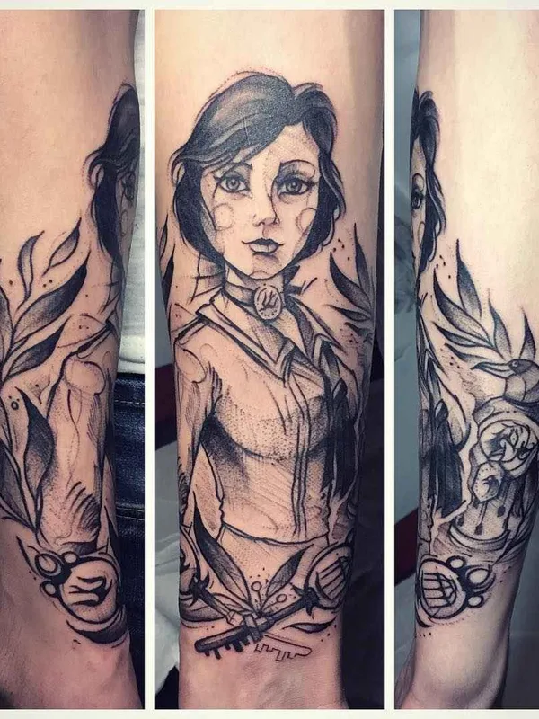 Author's Style tattoo by Knot in Marseille
