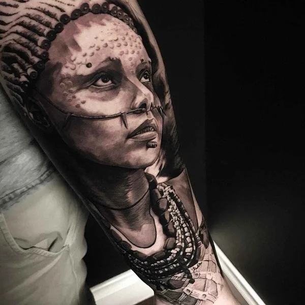 Реализм tattoo by Ben Thomas in Melbourne