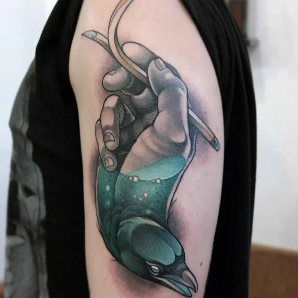 Нео традиционная tattoo by Gianpiero Cavaliere in Torino