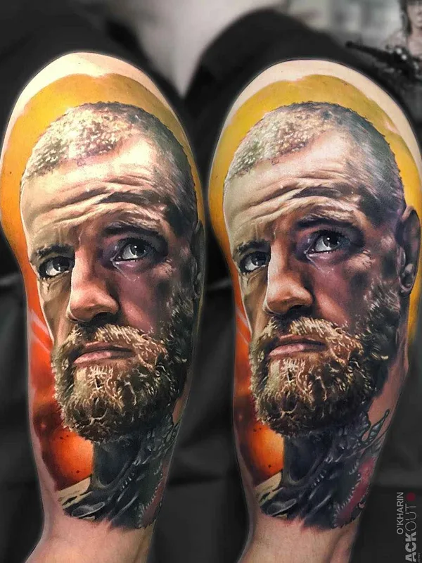 male color realism tattoo on forearm #10578 | Tattoo Artist Александр О'харин