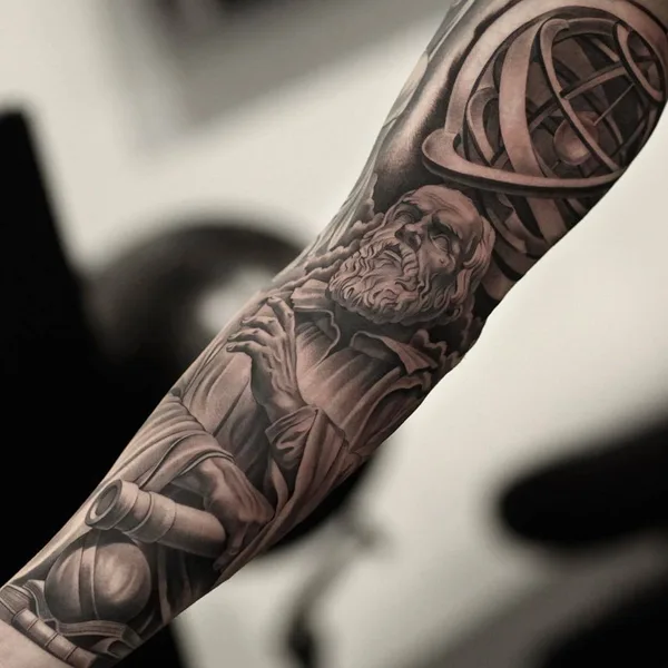 Author's Style tattoo by Jun Cha in Los Angeles