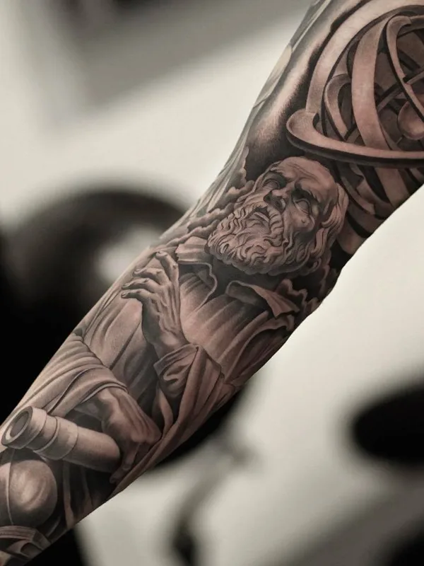 black and grey realism Tatuaggio su forearm #25017 | Tatuatore Jun Cha